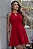 VESTIDO TEREZA CURTO COM DETALHE METAL - VERMELHO - Imagem 4