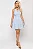 VESTIDO TEREZA CURTO COM DETALHE METAL - AZUL - Imagem 3