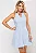 VESTIDO TEREZA CURTO COM DETALHE METAL - AZUL - Imagem 6