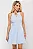 VESTIDO TEREZA CURTO COM DETALHE METAL - AZUL - Imagem 4