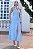 VESTIDO ANTONELLA LONGO COM ALÇA E FENDA - AZUL - Imagem 1