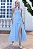 VESTIDO ANTONELLA LONGO COM ALÇA E FENDA - AZUL - Imagem 8
