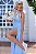 VESTIDO ANTONELLA LONGO COM ALÇA E FENDA - AZUL - Imagem 4