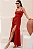 VESTIDO ANTONELLA LONGO COM ALÇA E FENDA - FERRUGEM - Imagem 5