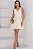 VESTIDO LUIZA DECOTE V COM CINTO - AMARELO - Imagem 3