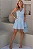 VESTIDO LUIZA DECOTE V COM CINTO - AZUL - Imagem 6