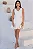 VESTIDO LUIZA DECOTE V COM CINTO - OFF WHITE - Imagem 1
