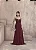 VESTIDO LONGO CREPE SILK MARSALA - DÉBORA - Imagem 4