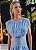 VESTIDO MÔNICA LONGO TEXTURIZADO - AZUL SERENITY - Imagem 3