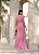 VESTIDO MÔNICA LONGO TEXTURIZADO - ROSA - Imagem 4