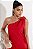 VESTIDO MISS MISSES UM OMBRO SÓ COM FAIXA - VERMELHO - Imagem 2