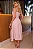 VESTIDO LORRAINE COM ALÇA E CINTO - ROSA - Imagem 3