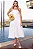 VESTIDO LORRAINE COM ALÇA E CINTO - BRANCO - Imagem 1