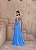 VESTIDO LONGO CREPE SILK AZUL CIANO - DÉBORA - Imagem 4