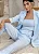 BLAZER DUBAI ALFAIATARIA LINHO - AZUL - Imagem 2
