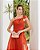 VESTIDO LONDRES ZIBELINE GLOW LAÇO OMBRO - TERRACOTA - Imagem 3