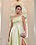 VESTIDO LONDRES ZIBELINE GLOW LAÇO OMBRO - AMARELO - Imagem 2