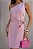 VESTIDO MISS MISSES UM OMBRO SÓ COM FAIXA - ROSA - Imagem 4