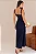 VESTIDO ANTONELLA LONGO COM ALÇA E FENDA - AZUL MARINHO - Imagem 6