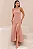 VESTIDO ANTONELLA LONGO COM ALÇA E FENDA - ROSÉ - Imagem 5