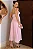 VESTIDO CRISTINA MIDI CREPE COM FRANZIDO BUSTO - ROSA - Imagem 5
