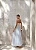 VESTIDO LISTRADO BUSTO FRANZIDO - AZUL CLARO - Imagem 4