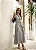 VESTIDO CHEMISE COM FAIXA LISTRAS - PRETO - Imagem 4