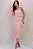 VESTIDO JOELMA MIDI T.Q.C. COM CINTO - ROSA - Imagem 1