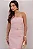VESTIDO JOELMA MIDI T.Q.C. COM CINTO - ROSA - Imagem 3