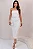 VESTIDO JOELMA MIDI T.Q.C. COM CINTO - BRANCO - Imagem 2