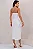 VESTIDO JOELMA MIDI T.Q.C. COM CINTO - BRANCO - Imagem 5