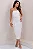VESTIDO JOELMA MIDI T.Q.C. COM CINTO - BRANCO - Imagem 6