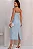 VESTIDO JOELMA MIDI T.Q.C. COM CINTO - AZUL - Imagem 7