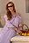 VESTIDO LONGO LILIAN CREPE COM FAIXA - LILÁS - Imagem 3