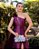 VESTIDO DE FESTA PALOMA ZIBELINE UM OMBRO - ROXO - Imagem 2