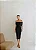 VESTIDO GABRIELE MIDI OMBRO A OMBRO - PRETO - Imagem 1
