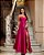 VESTIDO LONGO DE FESTA SANTORINI ZIBELINE GLOW - FÚCSIA - Imagem 1