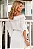 VESTIDO LONGO LILIAN CREPE COM FAIXA - OFF WHITE - Imagem 4