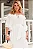 VESTIDO LONGO LILIAN CREPE COM FAIXA - OFF WHITE - Imagem 5
