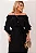 VESTIDO LONGO LILIAN CREPE COM FAIXA - PRETO - Imagem 5