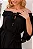 VESTIDO LONGO LILIAN CREPE COM FAIXA - PRETO - Imagem 2