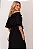 VESTIDO LONGO LILIAN CREPE COM FAIXA - PRETO - Imagem 3