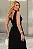 VESTIDO ELIZETE CREPE LONGO COM DECOTE V - PRETO - Imagem 3