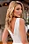 VESTIDO ELIZETE CREPE LONGO COM DECOTE V - OFF WHITE - Imagem 2