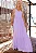 VESTIDO ELIZETE CREPE LONGO COM DECOTE V - LILÁS - Imagem 6