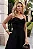 VESTIDO DAMARES ALÇAS FINAS PREGAS BUSTO - PRETO - Imagem 4