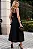 VESTIDO DAMARES ALÇAS FINAS PREGAS BUSTO - PRETO - Imagem 7