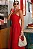 VESTIDO DAMARES ALÇAS FINAS PREGAS BUSTO - VERMELHO - Imagem 2