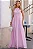 VESTIDO MICAELA LONGO COM FRANZIDO CINTURA - ROSA - Imagem 4