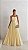 VESTIDO DE FESTA SUMMER LONGO T.Q.C. - AMARELO MANTEIGA - Imagem 1